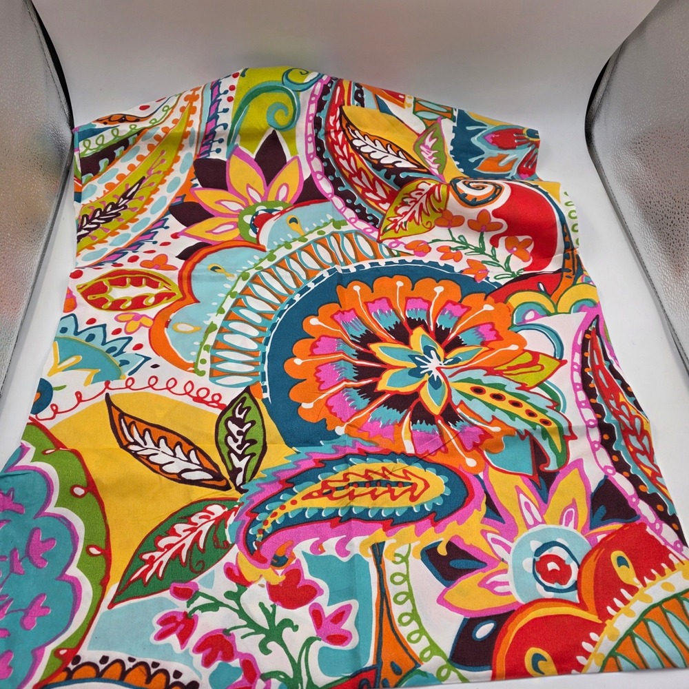 Bohemian Paisley Floral Multi-Color Pillowcase lot of 6 20x30 Polyester Home L4 - Picture 10 of 16
